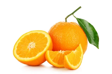 Fotobehang Oranje fruit © conzorb