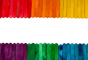 Palitos multicolor