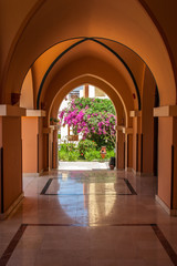 Fototapeta premium Hotelanlage in der Makadi Bay