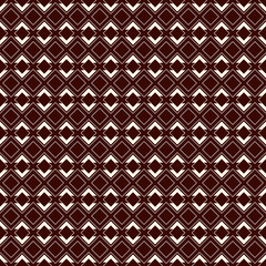Outline seamless pattern with geometric figures. Repeated diamond abstract background. Ethnic and tribal motif.