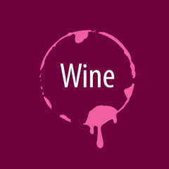 Wine logo imprint