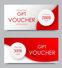 Gift company voucher template