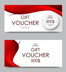 Gift company voucher template