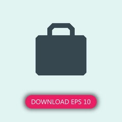 Briefcase icon vector