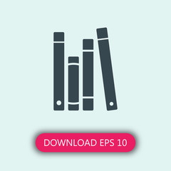 Books icon vector