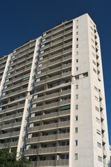 Milan (Italy): building in via Francesco Ferrucci