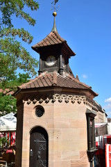 View in the city of Nuremberg, Bavaria, Germany