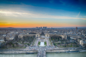 Paris, city view