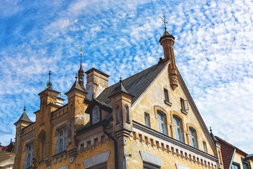 house in old town of Tallinn