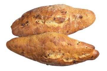 Loaf ciabatta bread