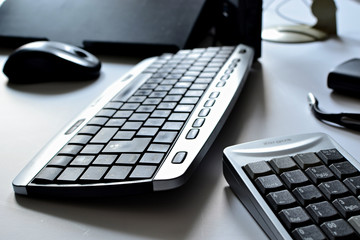 PC keyboard, periferals, communication tools