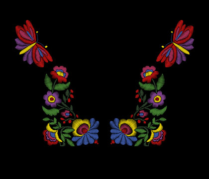 Mexican Flower Embroidery Images – Browse 10,512 Stock Photos, Vectors, and  Video | Adobe Stock