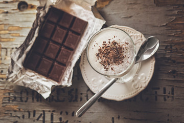 Coffe with chocholate