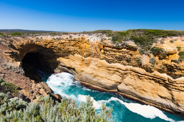 Thunder Cave at Loch Ard Gorge