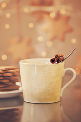 Cup of hot chocolate