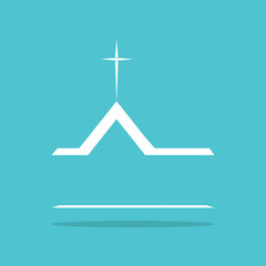 Bible Church logo. the name of the mission. Bible Society.