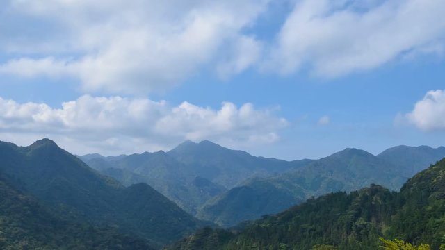 屋久島の山々