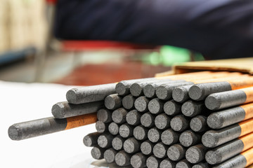 Gouging carbon electrode rods,Used in industrial metal steel