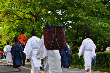 葵祭  京都
Aoi festival parade, Kyoto Japan