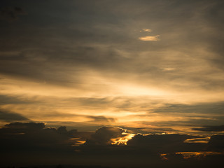 Sunset sky background