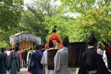 葵祭　京都
Aoi festival parade, Kyoto Japan
