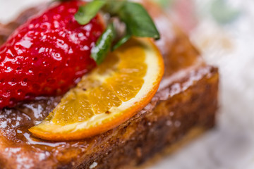 Fruit Cake Close-Up