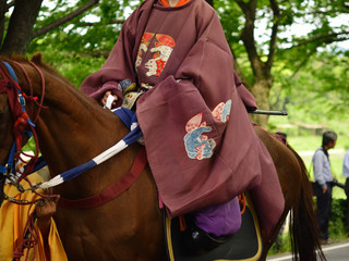 葵祭　京都
Aoi festival parade, Kyoto Japan