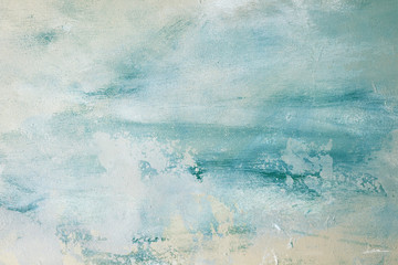 Fototapeta blue canvas background or texture obraz