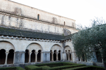 Obraz premium Cloître de Notre-Dame-de-Nazareth, Vaison-la-Romaine, France.