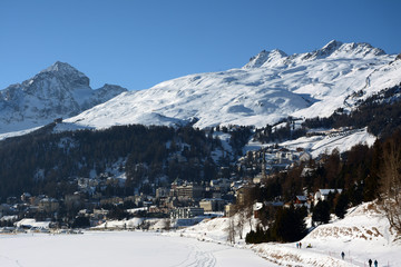 Fototapeta na wymiar St. Moritz - Schweiz