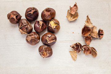 Roasted chestnuts