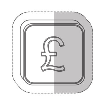 recommend clip art: pound currency symbol icon image, vector illustration