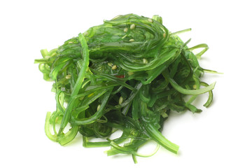 Traditional Japanese Chuka seaweed salad (Hiyashi Wakame)