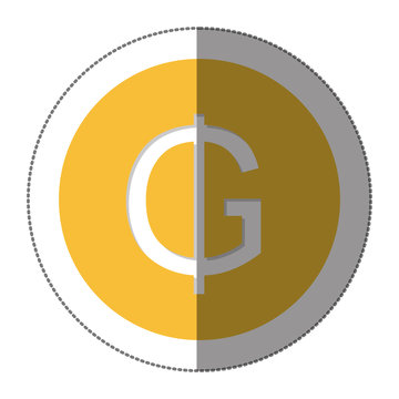 recommend clip art: paraguayan guarani currency symbol icon, vector illustration