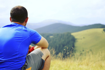 Fototapeta premium Summer hiking.