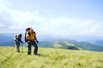 Fototapeta premium Summer hiking.