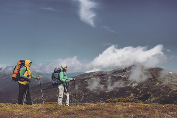 Obraz premium Summer hiking.