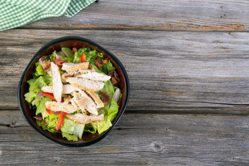 chicken and bacon salad