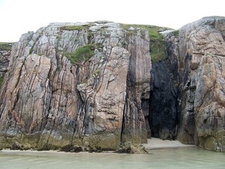Rispond beach cliffs, Scotland