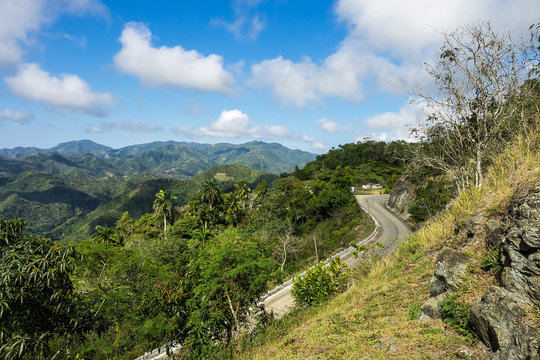 Kuba - Fahrt von Baracoa nach Santiago de Cuba - La Farola