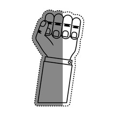 Hand gesture sign icon vector illustration graphic design