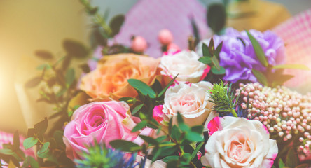 bouquet of spring flowers