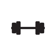 barbell icon illustration