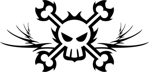 Pirate Skull and Crossbones Icon