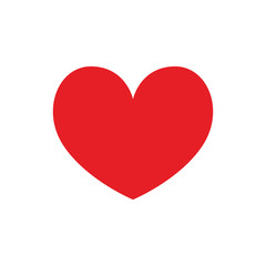 Heart and love icon vector illustration graphic design