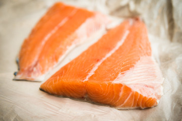 Filetto di salmone fresco