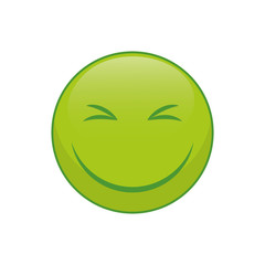 Funny emoticon cartoon icon vector illustration graphic design
