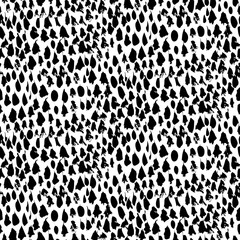 Hand drawn pattern with short brushstrokes