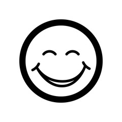 Funny emoticon cartoon icon vector illustration graphic design