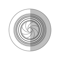 symbol short film icon image, vector illustration design